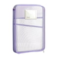 thumbnail image 2 of Transparent A4 Book Storage Bag,Mesh Homework Organizer Bag,Clear File Storage Bag,Exam Paper Storage,Handheld Document Bag,Efficient Organization for A4 Documents,Easy Access, 2 of 3