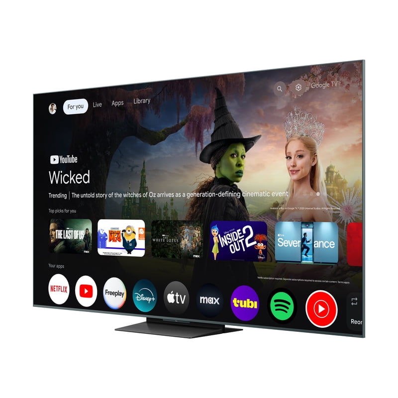 TCL 65" Class QM9K Series QD-Mini LED QLED 4K UHD Smart Google TV with Gemini (NEW 2025) - 144Hz, Local Dimming, CrystGlow WHVA Panel - 65QM9K gallery view