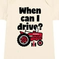 thumbnail image 3 of International Harvester - When Can I Drive - Infant Baby One Piece, 3 of 6