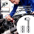 thumbnail image 3 of Speravity Herramienta de ajuste de grasa de construcción totalmente metálica con manga para una lubricación eficiente Adaptador de conector de Type2 NO2, 3 of 6