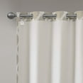 thumbnail image 4 of Sun Smart Blakesly Printed Ikat Blackout Patio Curtain - 100x84" - Taupe, 4 of 5
