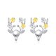 thumbnail image 1 of Pendientes de botón para mujer, pendientes de botón, pendientes de botón para mujer, pendientes de mujer, pendientes de Navidad, pendientes de tendencias de moda, pendientes de mujer, 1 of 4