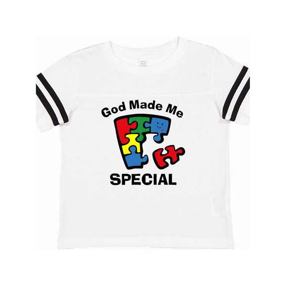 Autism God Made Me Special Toddler T-Shirt