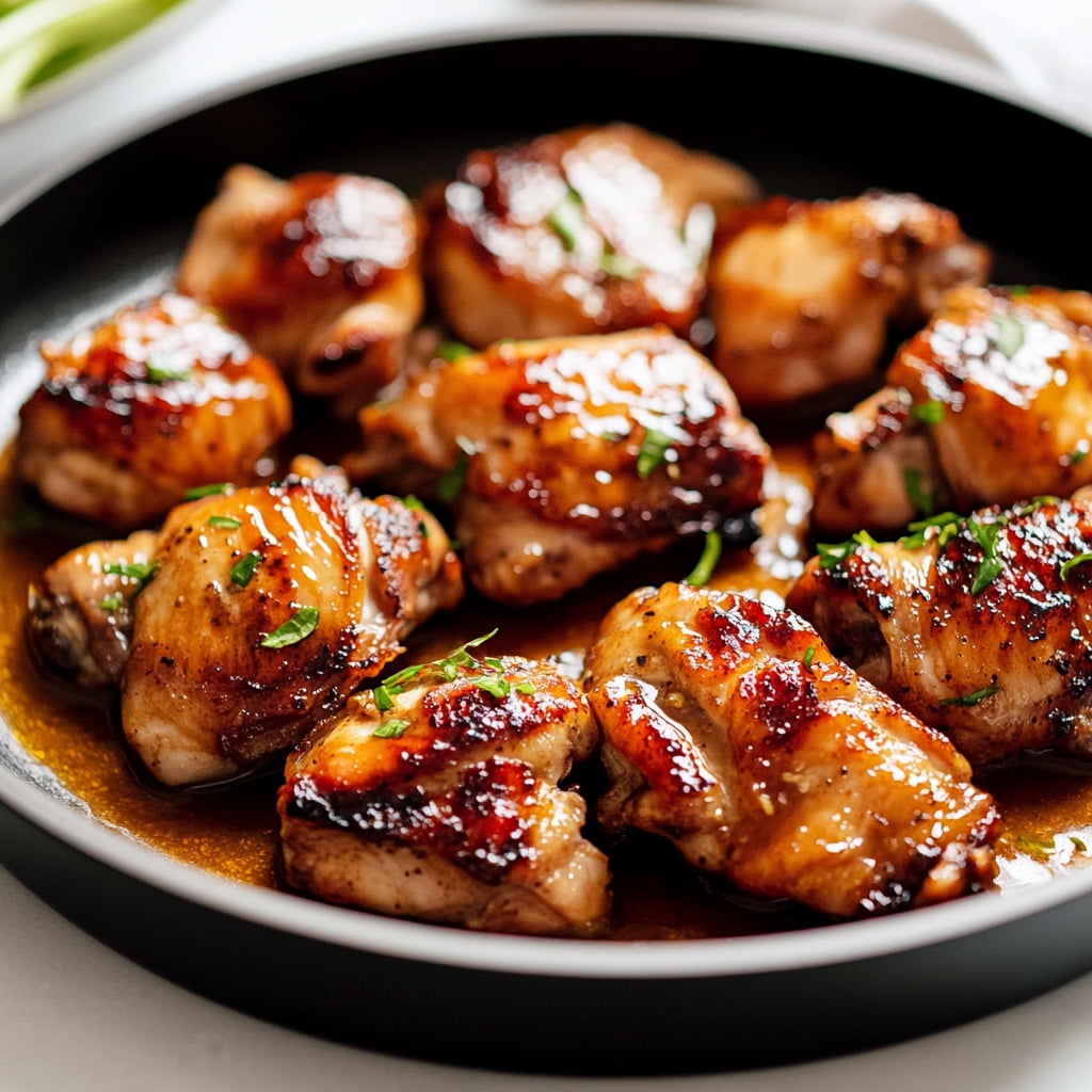 Boneless Skinless Fully Cooked Creole Chicken Thighs Family Pack, 4 lb Vacuum Bag (Frozen)