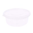 thumbnail image 1 of 10 unidades, recipiente desechable para cocina, recipiente para salsa de plástico, recipiente para chutney con tapa Feliz Sencillez, 1 of 5