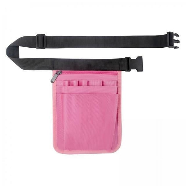 4xCinturón Organizador De Enfermería, Bolsa De Herramientas Duradera, Riñonera Para Tijeras, Bolígrafos Para Herramientas, Rosa