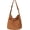 Brown, variant on Canvas Tote Bag for Women Large Hobo Crossbody Handbags Casual Shoulder Purse with Multiple Pockets