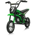 thumbnail image 6 of 24V Dirt Bike,Neche 250W Electric Powered Motorcycle,Ride on Dirt Rocket with Shock Absorption Suspension for Kids Age 13+,Green, 6 of 10