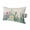 Green, Coral, Beige, variant on Blue Green Cactus Outdoor Pillows for Chaise Lounge Chair Waterproof Lumbar Pillows with Insert&Adjustable Elastic Strap Beach Headrest Pillow Tropical Summer Botanical Floral Pillow for Pool 11"x16"