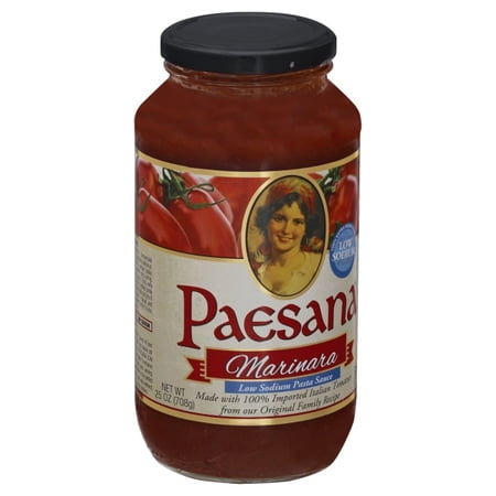 L & S Packing Paesana Pasta Sauce, 25 oz