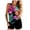 Hot Pink, variant on adviicd Bathing Suit for Women Women Plus Size Tankini Swimsuits Tummy Control Two Piece Bathing Suit Ruffled Flounce Swimwear with Shorts(Light Green,XL)