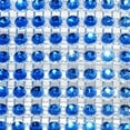 thumbnail image 3 of Mandala Crafts Faux Diamond Bling Wrap, Faux Rhinestone Crystal Mesh Ribbon Roll for Wedding, Party, Centerpiece, Cake, Vase Sparkling Decoration (1.5 Inches 8 Rows 20 Yards, Blue), 3 of 5