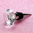 thumbnail image 3 of Diamond Crystal Stainless Steel Champagne Stopper Silicone Seal for Sparkling Wine Bottles Home Bars, 3 of 4