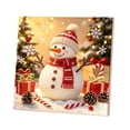 thumbnail image 3 of Christmas DIY Color Diamond Art Kits for Adults, Santa Claus Snowman Teddy Bear Crystal Bead Art Set, 3D Embossed Handmade Canvas Art, Home Wall Table Decor, Stress Relief Craft & Xmas Holiday Gift, 3 of 9