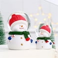 comerut Christmas Snow Globe Exquisite Cute Glass Resin Santa Claus