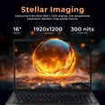 thumbnail image 4 of Lenovo ThinkPad T16 G3 16" WUXGA Laptop, Intel Ultra 5 125U, 32GB DDR5, 2.28TB Storage(2TB SSD+288GB Docking Station Set), Backlit Keyboard, Fingerprint Reader, Wi-Fi 6, Windows 11 Pro, Black, 4 of 8