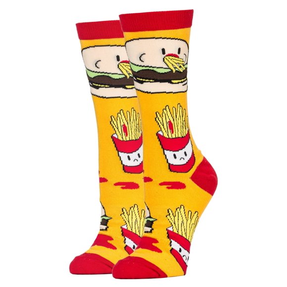 Oooh Yeah! Chaussettes, Chaussettes en Coton pour Femmes (Super Taille)