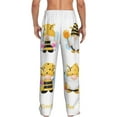 thumbnail image 7 of Salouo Gnomes Honey Bee Print Pajama Pants for Men, Lounge Pants Elastic Waistband Casual Men's sleepwear Loungewear Sleep Pajama Pant -Small, 7 of 7