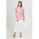 thumbnail image 4 of Blusa de corte asimetrico Roman Fashion /Juvenil, 5107 (Rojo) rojo M, 4 of 4