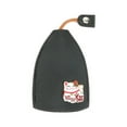 thumbnail image 2 of Car Key Case Fortune Cat Pattern Solid Color Waterproof Key Storage Faux Leather Pull Out Key Bag Wallet Home Supplies, 2 of 8