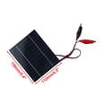 thumbnail image 3 of Solar Panel 12V 10W Solar Board Portable Fast Charger Polysilicon DIY Solar Cells System Mini Outdoor Battery Charger, 3 of 6