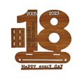 thumbnail image 1 of Birthday Money Gift  Wooden Anniversary Fun Money Gift  Congratulations Card  Wooden Wallet Red Envelope, 1 of 2