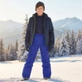 thumbnail image 6 of Auroural Kids Ski Pants Boys Ski Pants Size 10-12 Girls Ski Pants Size 10-12 Boys Girls Fashion Solid Color Keep Warm Windproof Water Proof Outdoor Hiking Ski Pants, 6 of 7