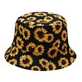 thumbnail image 2 of ZSQDM Women's Fashion Printing Sunshade Fisherman's Hat Basin Hat Outdoor Bucket Hat beanie Hats Bucket Hats Womens Hats Baseball Caps, 2 of 2