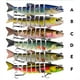 thumbnail image 2 of Multi articulado 12,5 cm 21,5 g señuelos Wobbler artificial pesca cebo duro D Sywqhk Para Estrenar, 2 of 6