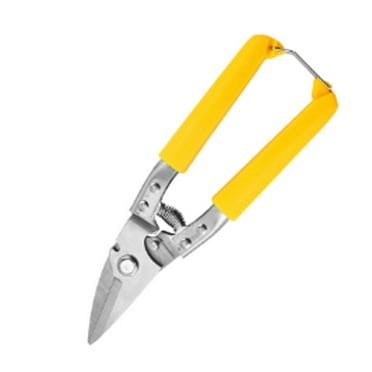 FACEGA Tin Snips,Heavy-Duty Metal Cutter for Sheet Metal,Versatile Straight Snips for Crafting and Home Improvement