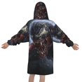 thumbnail image 4 of Venom Kids Wearable Blanket Hoodie Sweater For Most Children 4-12 Years Old Oversized Blanket Hoodie With Sleeves Sherpa Sweatshirt Blanket For Girls And Boys Thick, 4 of 9