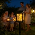 thumbnail image 5 of Solar Star Garden Stake Lights | Plug-in or Hang for Outdoor Patio Paths | Warm White Twinkling LED | Weatherproof IP44 | Auto On/Off Sensor, 5 of 9