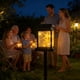 thumbnail image 5 of 1Pcs Solar Garden Stake Light con estrellas LED blancas y cálidas Diseño impermeable para caminos exteriores en patios y ambiente festivo 4" JASKFLY, 5 of 9