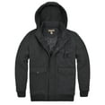 thumbnail image 1 of Victory Outfitters Men's Heavy Duty Fleece Jacket with Quilted Lining - Charcoal - M, 1 of 1