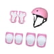 thumbnail image 5 of 7 piezas Guardias de Equipo de protección del casco para bicicletas para niños, almohadillas manuales de resistencia de impacto almohadillas de rodill Rosa, 5 of 8