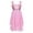 Pink, variant on DPOIS Girls Sequined Ballet Dance Gymnastic Leotard Dress Lyrical Dance Costumes Pink 2