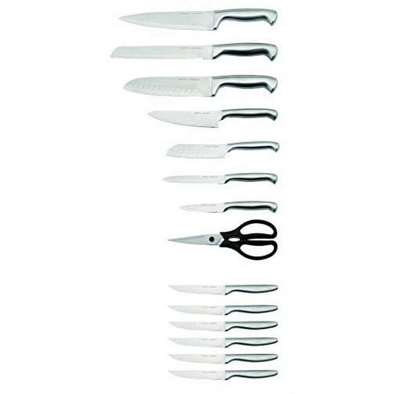 Emeril Lagasse Stainless Steel Hollow Handle 15- Piece Knife Set
