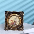 thumbnail image 4 of Antique Style Photo Frame Display Picture Frame Desktop with Glass Front Vintage 11x11CM Square, 4 of 8