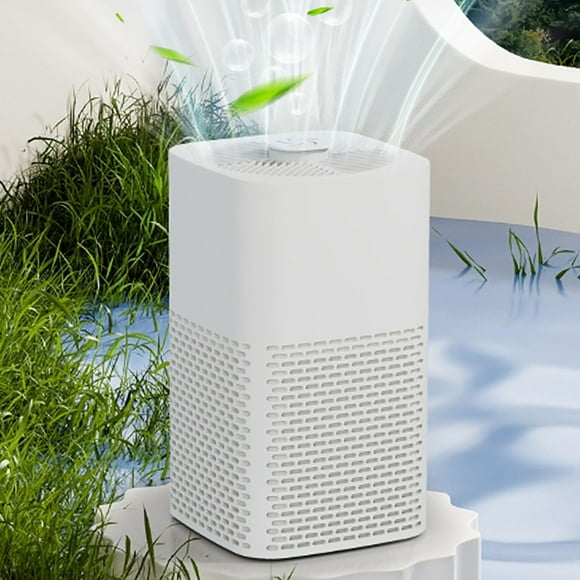 Fiudx Purificador de Aire Usb, Máquina Compacta para Eliminar Olores, Sistema de Purificación de Alta Velocidad, Tecnología de Carbón Activado, para Uso En Casa o En La Oficina, Ambiente Limpio y Fre