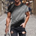 thumbnail image 1 of Qertyioot T-Shirt Décontracté d'Été pour Hommes à Manches Courtes et Col Rond Imprimé, 1 of 4