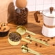 thumbnail image 4 of Juego de 13 Pzas de Cucharas Medidoras de Acero Inoxidable Versátiles Resistentes Al Óxido con Medición Grabada para Ingredientes Secos y Líquidos, 4 of 11