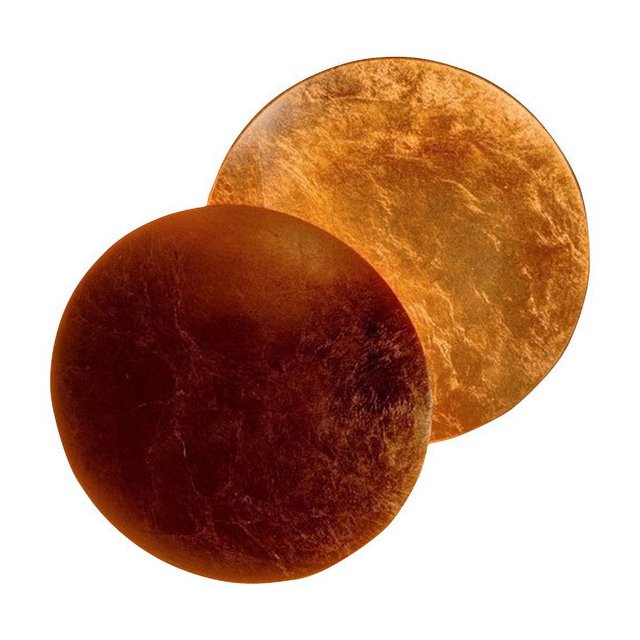 Aplique de pared interior LED Eclipse para dormitorio, luz de pasillo giratoria, luz de luna giratoria de diseñador para mesita de noche