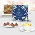 thumbnail image 5 of CoolGiftBox Bible Verse Chocolates - Christian Gifts Bulk Bible Verse Gift Box Inspirational present for Women Catholic Religious Gifts | Pack of 6, 5 of 6