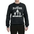 thumbnail image 2 of Wild Bobby,Like Father Like Sons Boy Dad Daddys Boy Gift, Father's Day, Unisex Crewneck Graphic Sweatshirt, Black, X-Large, 2 of 3
