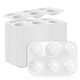 thumbnail image 1 of 50 PCS White Plastic Watercolor Palette, 6 Well Rectangular Paint Palettes, Paint Tray Palettes, Pai, 1 of 5