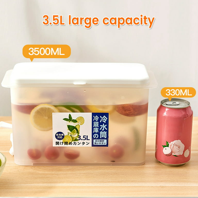 Drink Dispenser Large Capacity White Plastic Beverage - Temu