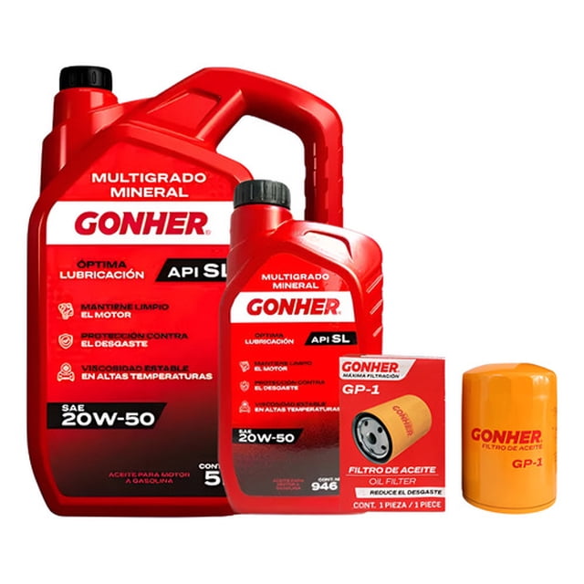 Kit Cambio Aceite Ford E-150 Econoline 1993-1996 V8 5.0 L