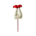 thumbnail image 2 of Mouliraty Christmas Elf Legs Picks, Christmas Decoration Hat Cutting Decoration Christmas Tree Christmas Stick, Xmas Holiday Indoor Outdoor Decor Party Ornaments and Decorationsa, A, 2 of 6