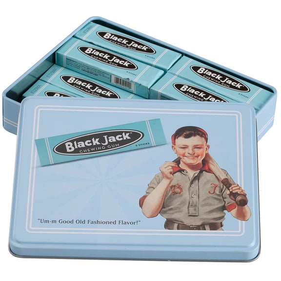 Black Jack Chewing Gum Tin