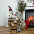 thumbnail image 3 of Northlight Cedar and Berries Twig Snowshoes Christmas Wall Decoration - 20" - Red and Green, 3 of 7